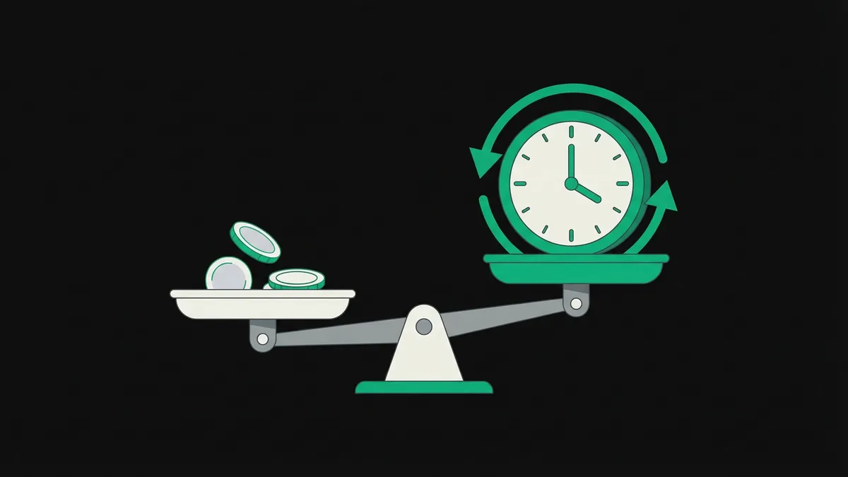 Balance comparant le cout mensuel OpenClaw et le temps gagne, avec un ROI nettement positif