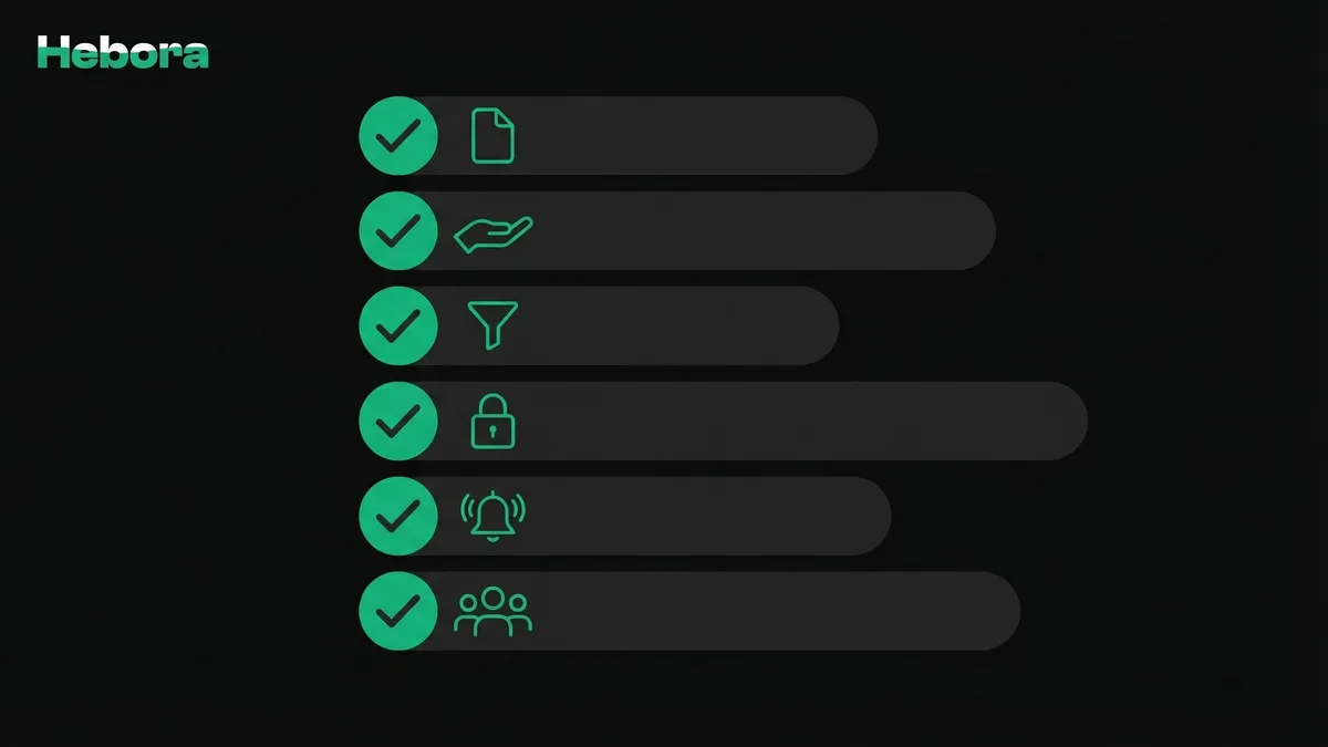 Checklist visuelle des 6 actions RGPD et AI Act pour un deploiement OpenClaw conforme