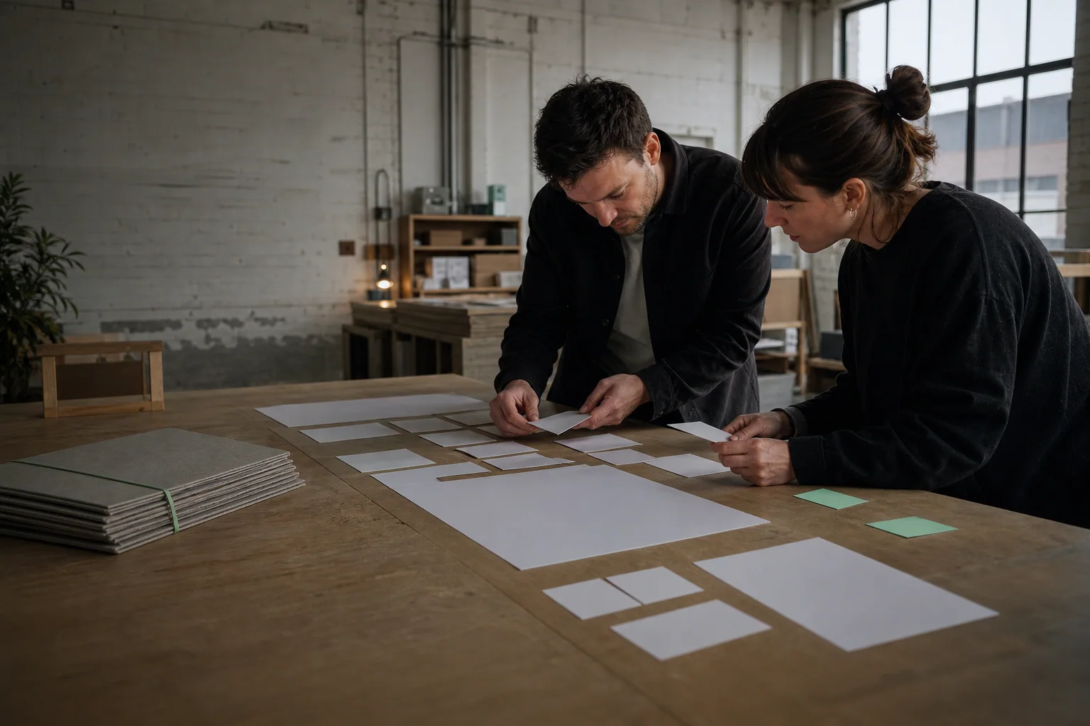 Des professionnels organisent les supports physiques de Création de site web pour une entreprise à Charleroi