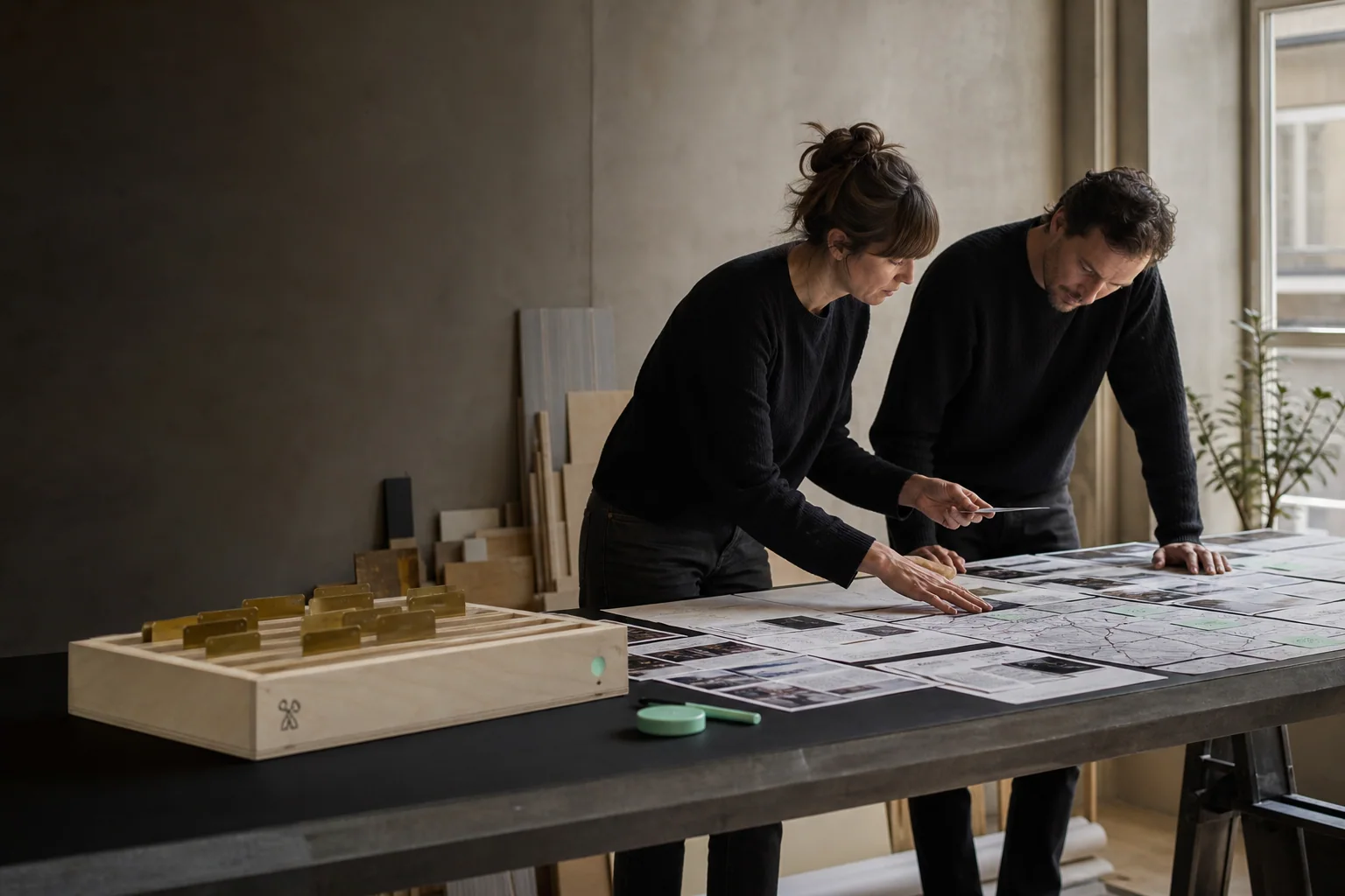 Des professionnels organisent les supports physiques de Refonte de site web pour une entreprise à Anvers