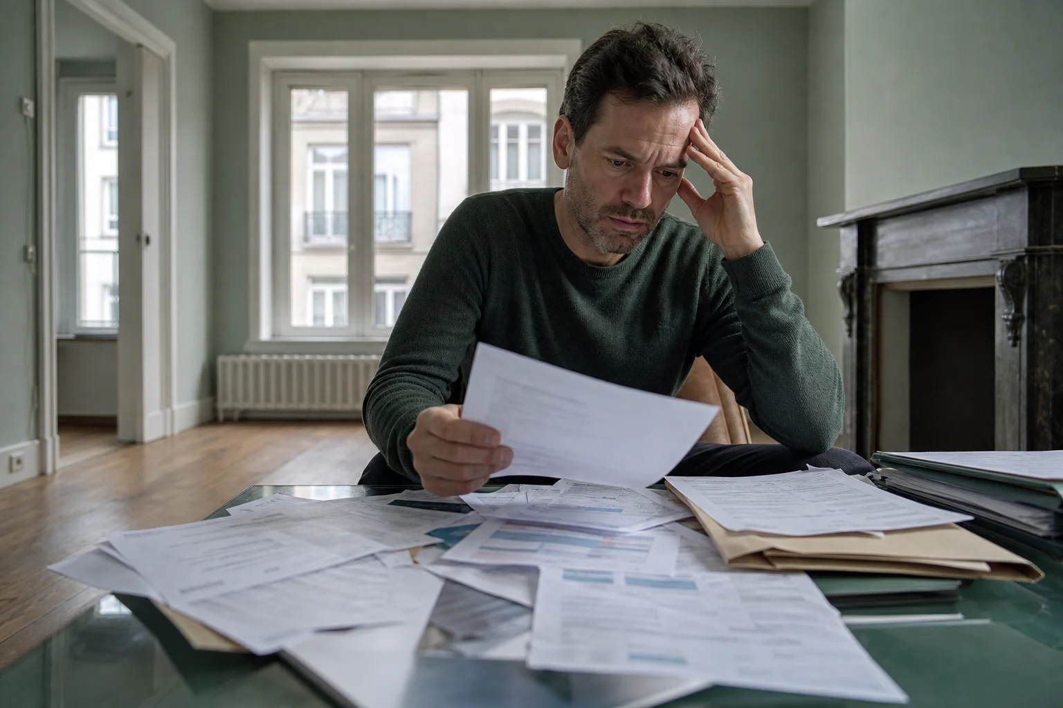 Dossier PEB, électrique et amiante complexe avant une vente immobilière à Bruxelles, traité par Sertic